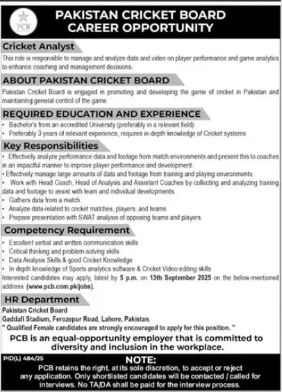 PCB Jobs 2025 Today Advertisement