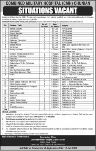 CMH Chunian Jobs 2026